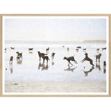 Dogs Day At the Beach - Small Framed