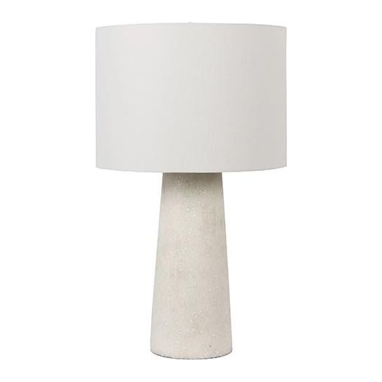 Marlee Large Table Lamp - White Quartz