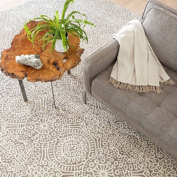 AS - Temple Taupe Wool Rug