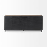 Hemlock Brown Wood Sideboard