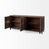 Hemlock Brown Wood Sideboard