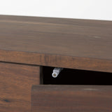 Hemlock Brown Wood Sideboard