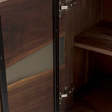 Hemlock Brown Wood Sideboard