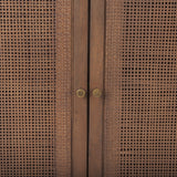 Grier Solid Wood With Cane Sideboard