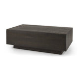 Hayden Rectangle Coffee Table - Dark Brown
