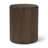 Terra Side Table - Dark Brown
