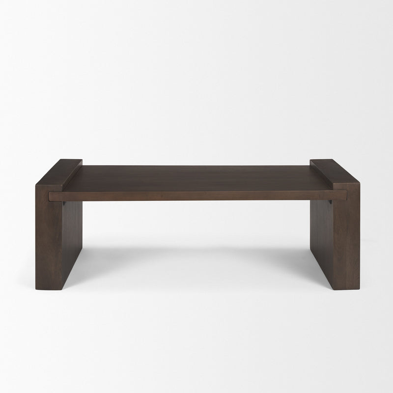 Wesson Wooden Rectangular Coffee Table 48.0L x 28.0W x 16.0H