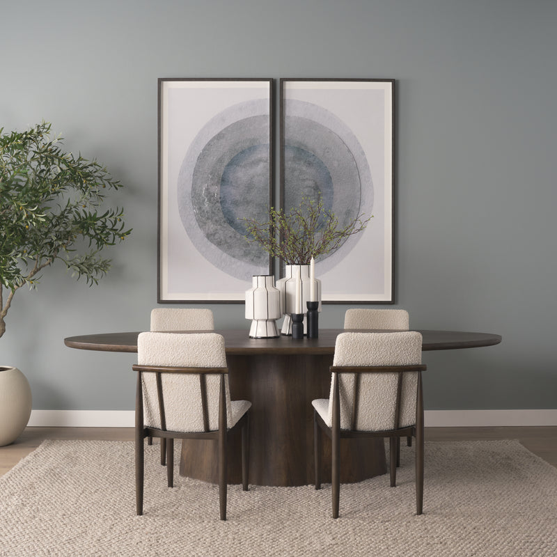 Jovani Oval Dining Table 94.0L x 47.0W x 30.0H
