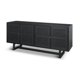 Grier Solid Wood With Cane Sideboard