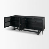 Grier Solid Wood With Cane Sideboard