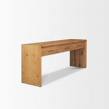 Belford Oak Wood Console Table