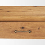 Belford Oak Wood Console Table
