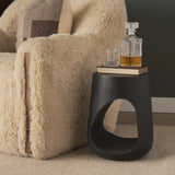 Cove Dark Brown Side Table