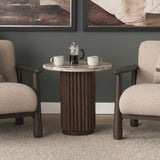 Marbrello Round Side Table