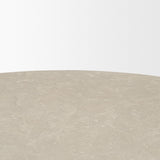 Mesa 48" Round Stone Finish Coffee Table