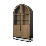 Sloan Oversize Curio Cabinet - Light Brown