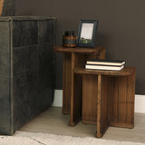 Lucan Wood Side Tables
