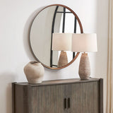 Torrado Round Mirror - Bronze