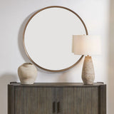 Torrado Round Mirror - Bronze