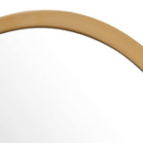 Torrado Oval Mirror - Brass