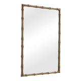 Brass Bamboo Mirror