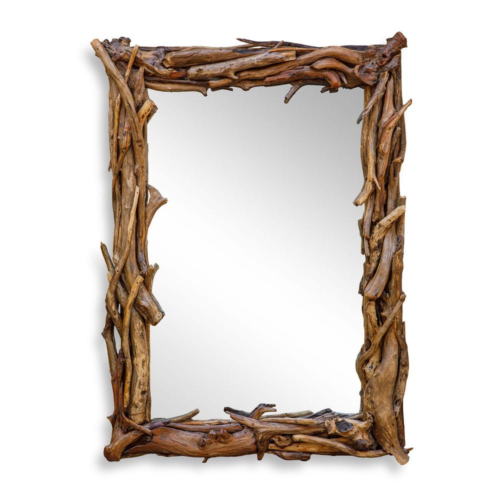 Rooted Reflection Mirror - Natural – MYHome Furniture