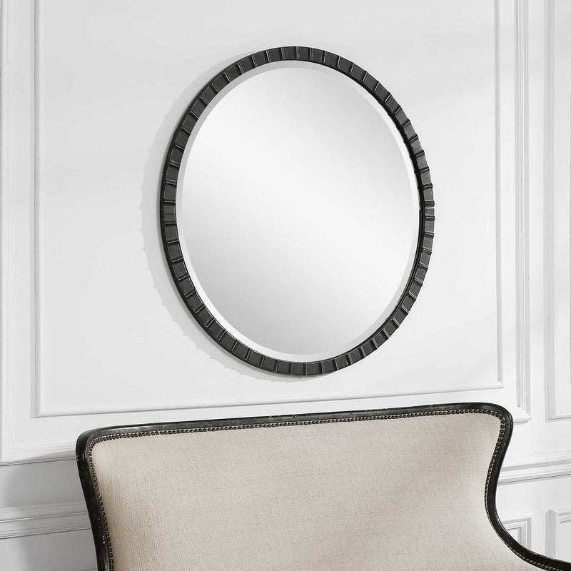 Dandridge Round Mirror 34"