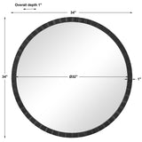 Dandridge Round Mirror 34"