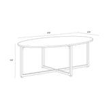 Kiara Cocktail Table - Oval