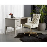 Pattinson Desk - Cream Shagreen