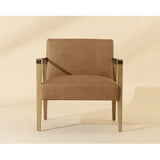 Earl Lounge Chair - Rustic Oak