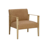 Earl Lounge Chair - Rustic Oak