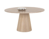 Elina Dining Table - 54" - Round - Light Oak