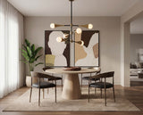 Elina Dining Table - 54" - Round - Light Oak