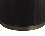 Kalla Side Table - Charcoal