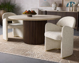 Snowden Dining Armchair - Noah Ecru