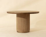 Kalla Dining Table - 48" - Round - Rustic Oak