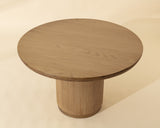 Kalla Dining Table - 48" - Round - Rustic Oak