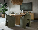 Kalla Dining Table - 48" - Round - Rustic Oak