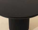Kalla Dining Table - 48" - Round - Charcoal