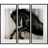 DYNAMIC STALLION II TRIPTYCH