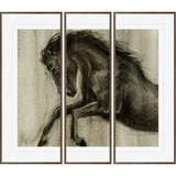 DYNAMIC STALLION II TRIPTYCH