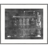 BLUEPRINT – WEST ELEVATION