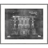 BLUEPRINT – EAST ELEVATION