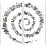 Driftwood Around - Diptych Framed