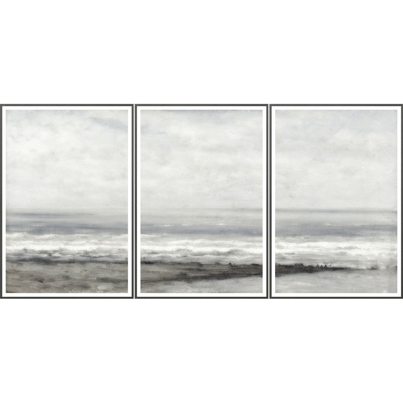 Seascape Near Heijst - Triptych