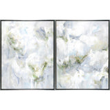 Lichen Dreams - Dyptych Framed Canvas