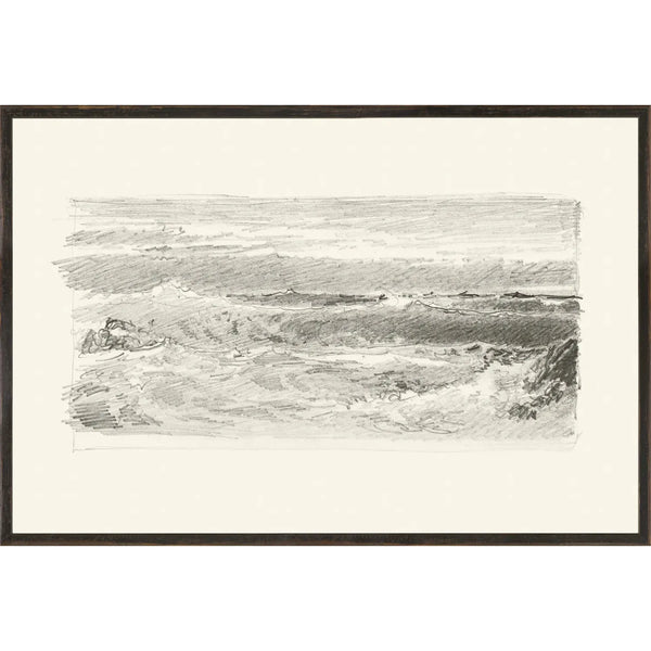 Richards Folio, Graphite Seascape VI - 1870