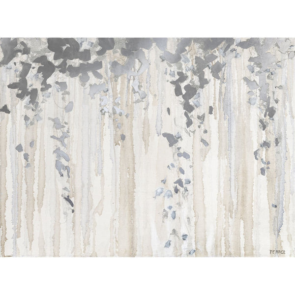 Silver Dance on Linen -  Gallery Wrapped Canvas