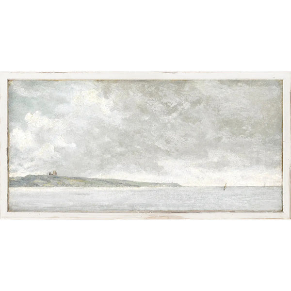 Petite Scapes - Coastal Scene With Cliffs C.1814